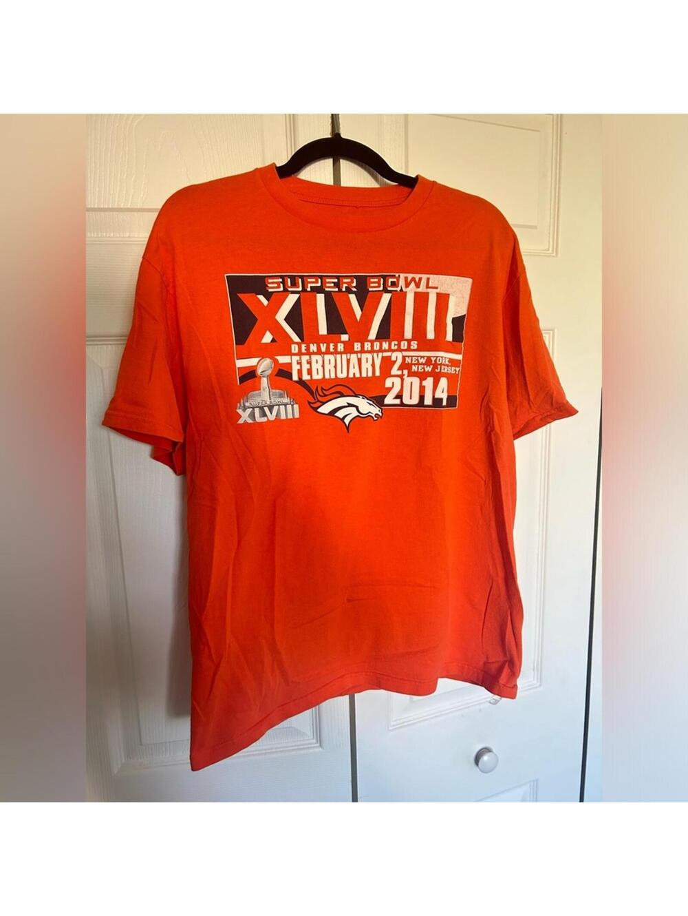 Vintage Broncos Super Bowl Tshirt - L - NFL